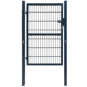 Galleria Design 2D Fence Gate (Single) Anthracite Grey 106 x 170 cm