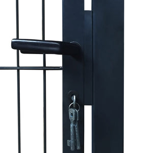 Galleria Design 2D Fence Gate (Single) Anthracite Grey 106 x 170 cm