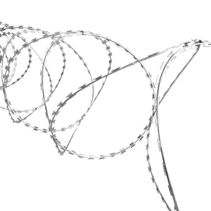 Galleria Design BTO-22 Clipped Concertina Razor Wire Galvanised Steel 150 m