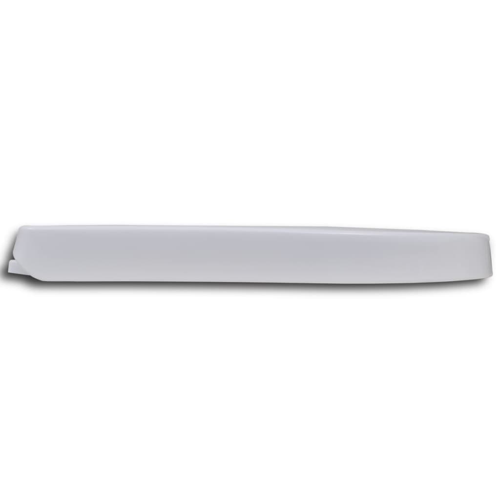 Galleria Design White Soft-close Toilet Seat Square