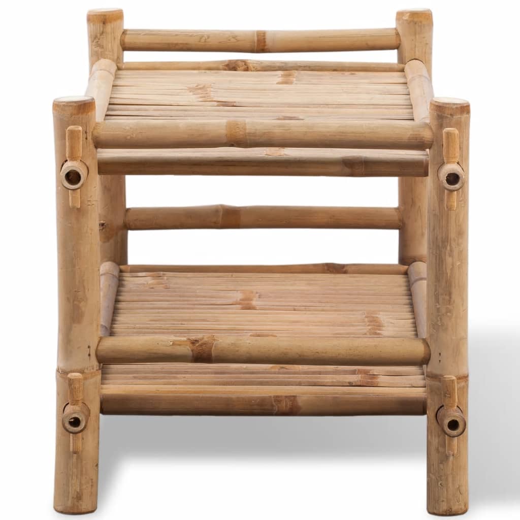 Galleria Design 2-Tier Bamboo Shoe Rack