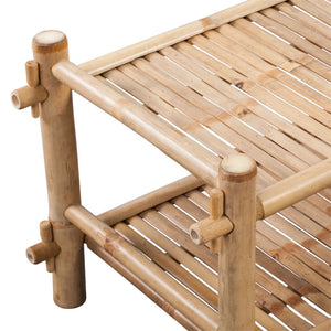 Galleria Design 2-Tier Bamboo Shoe Rack
