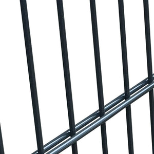 Galleria Design Fence Gate Steel Anthracite 105x150 cm