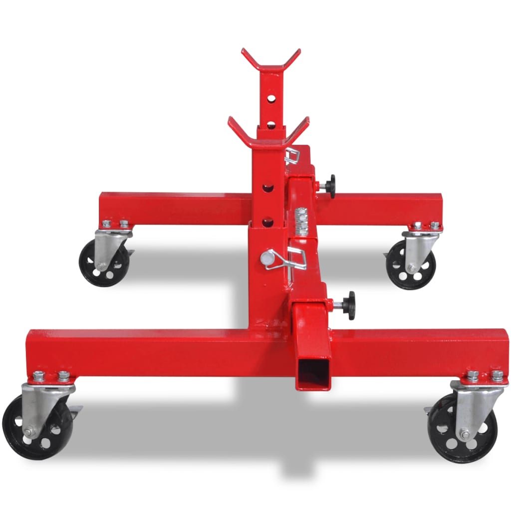 Galleria Design Mobile Axle Stand Red