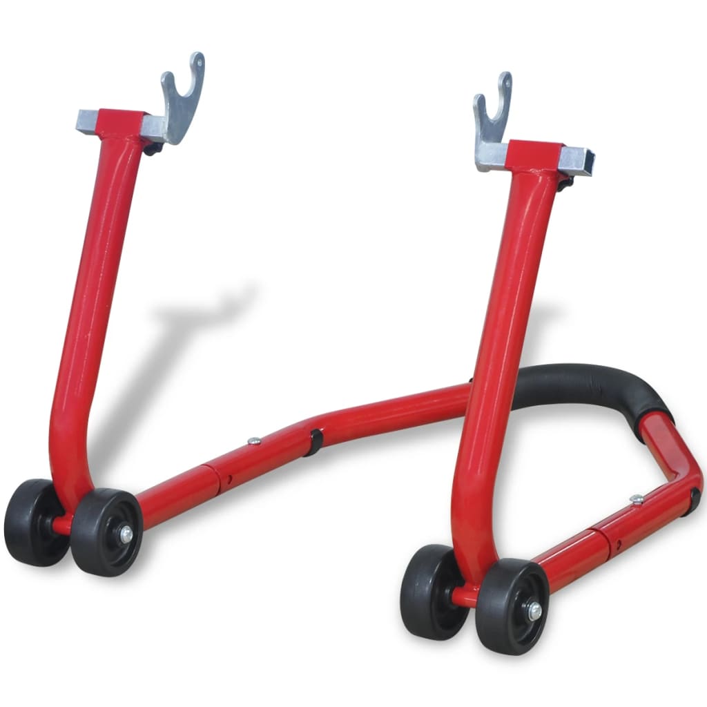 Galleria Design Motorcycle Rear Stand Red