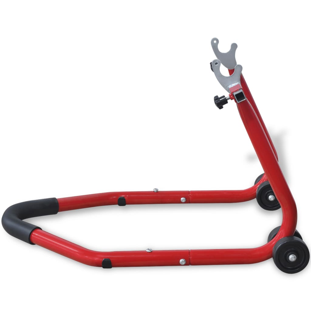Galleria Design Motorcycle Rear Stand Red