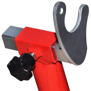 Galleria Design Motorcycle Rear Stand Red