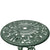 Galleria Design 3 Piece Bistro Set Cast Aluminium Green