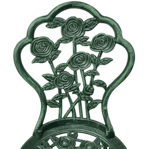 Galleria Design 3 Piece Bistro Set Cast Aluminium Green