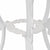 Galleria Design 3 Piece Bistro Set Cast Aluminium White