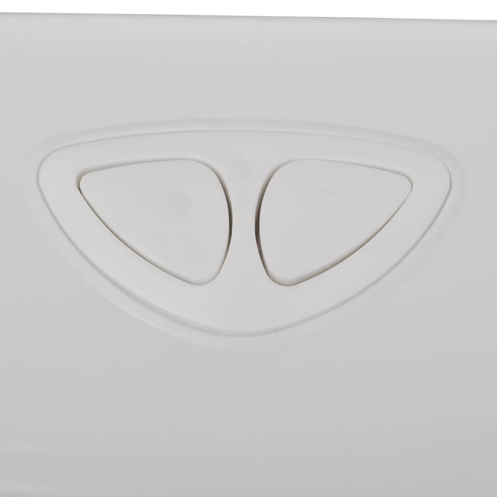 Galleria Design Toilet Cistern with Bottom Water Inlet 3/6 L White