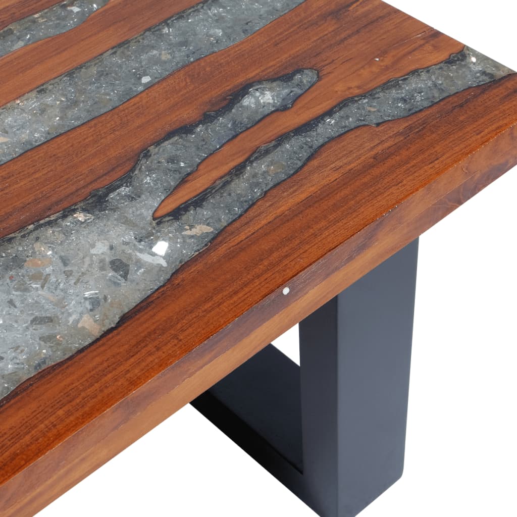Teak resin on sale coffee table