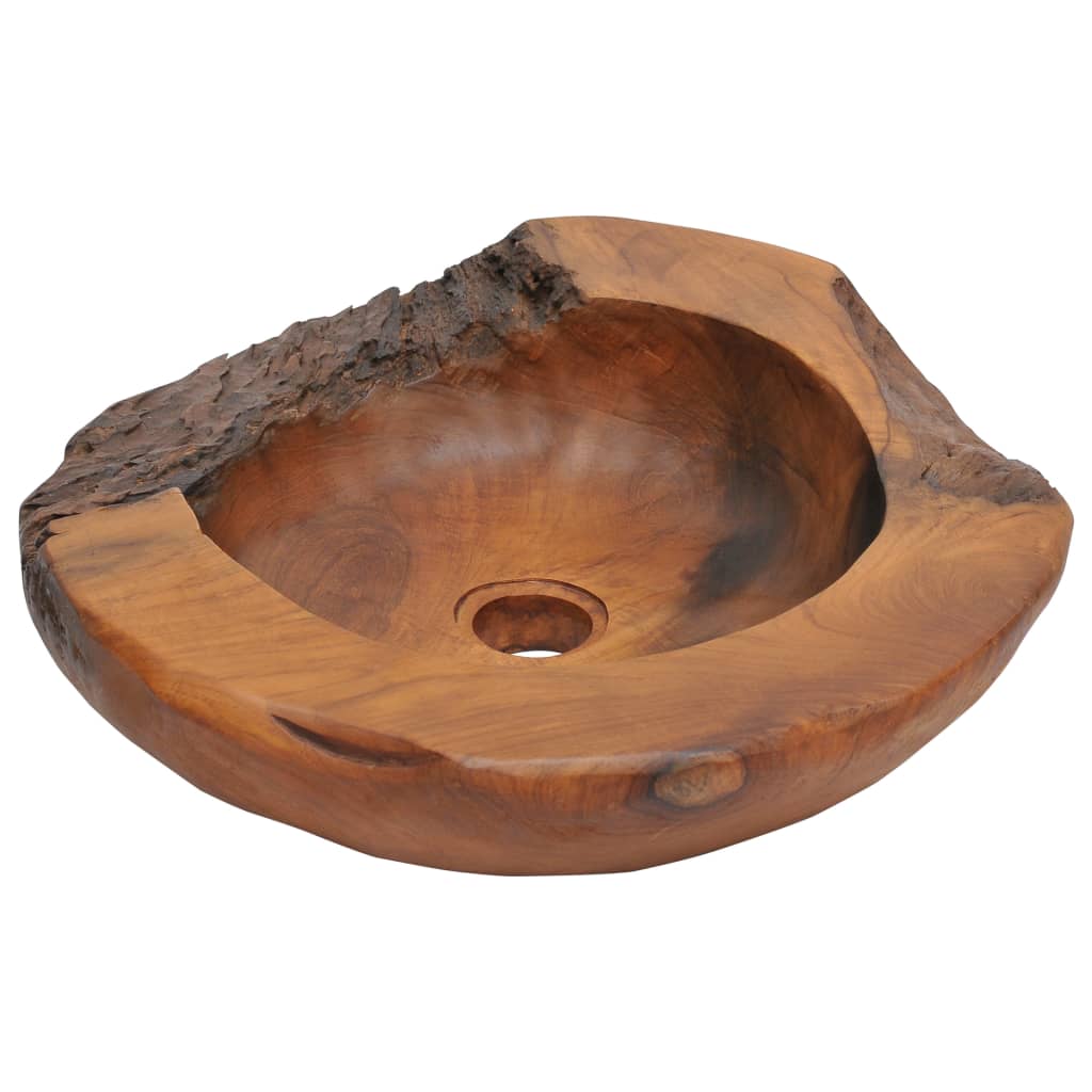 Galleria Design Basin Solid Teak 45 cm