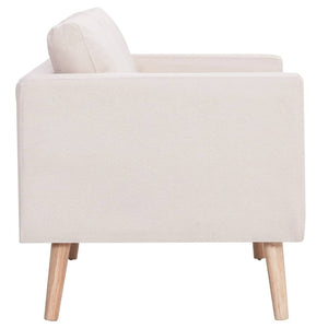 Galleria Design 2-Seater Sofa Fabric Cream