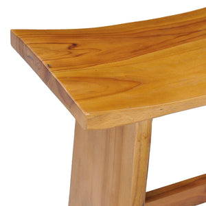 Galleria Design Stool Solid Teak Wood