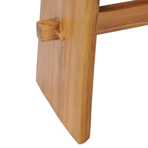 Galleria Design Stool Solid Teak Wood