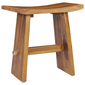 Galleria Design Stool Solid Teak Wood