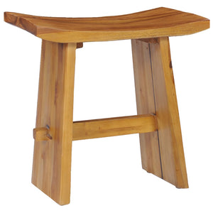 Galleria Design Stool Solid Teak Wood