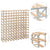 Galleria Design Wine Rack for 120 Bottles Solid Pinewood