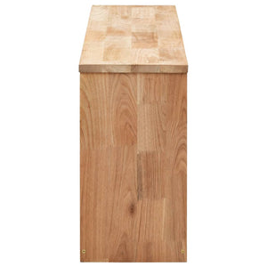Galleria Design Shoe Storage Bench 94x20x38 cm Solid Walnut Wood