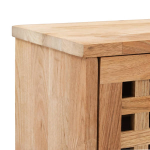 Galleria Design Shoe Storage Bench 94x20x38 cm Solid Walnut Wood