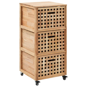 Galleria Design Bathroom Cabinet 41x41x91 cm Solid Walnut Wood