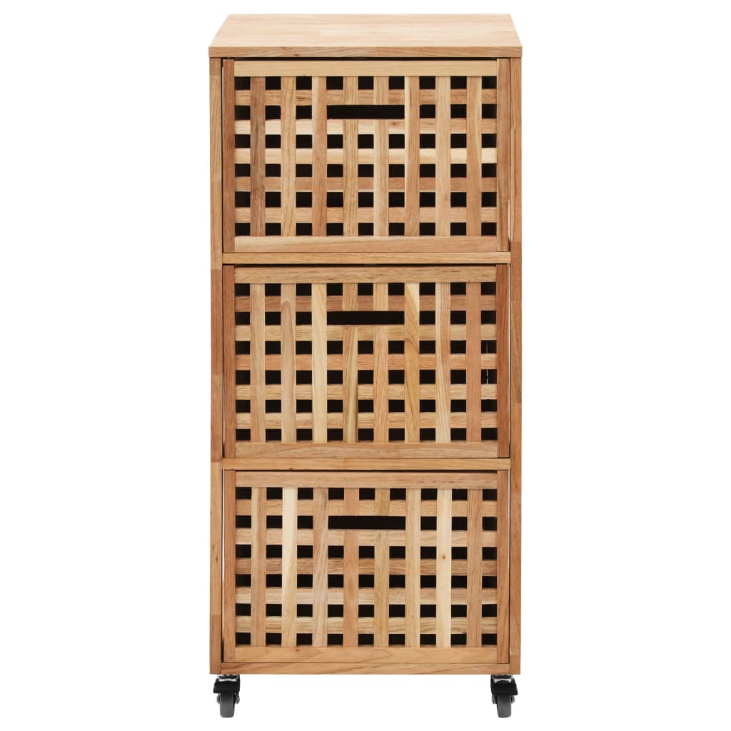 Galleria Design Bathroom Cabinet 41x41x91 cm Solid Walnut Wood