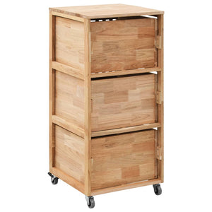 Galleria Design Bathroom Cabinet 41x41x91 cm Solid Walnut Wood