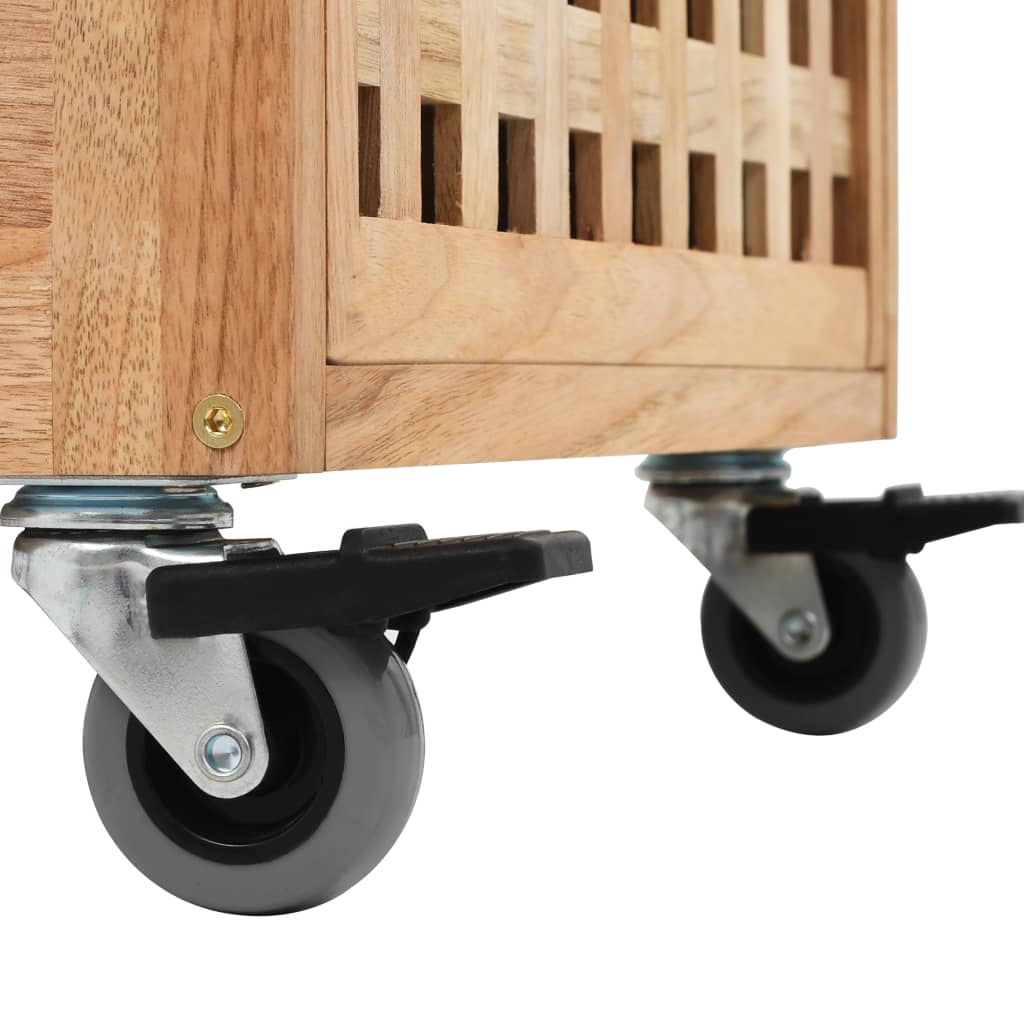 Galleria Design Bathroom Cabinet 41x41x91 cm Solid Walnut Wood