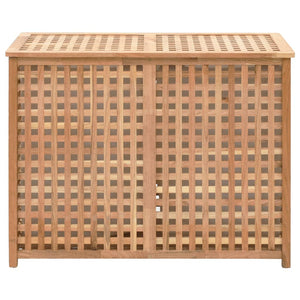 Galleria Design Laundry Bin 87.5x46x67 cm Solid Walnut Wood
