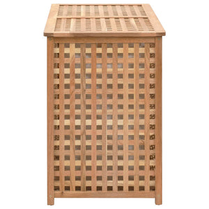 Galleria Design Laundry Bin 87.5x46x67 cm Solid Walnut Wood
