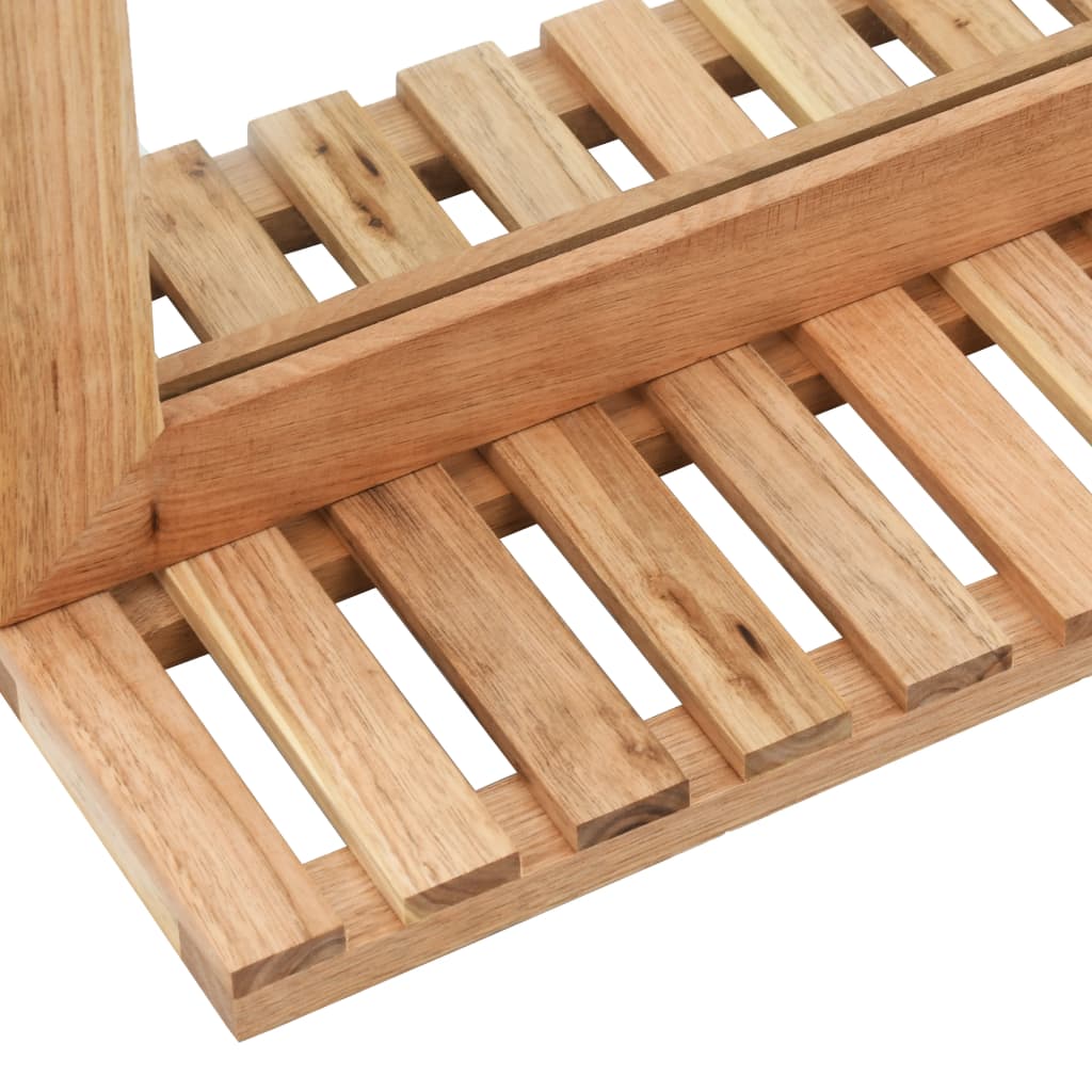 Galleria Design Bathroom Mirror 60x12x62 cm  Solid Walnut Wood