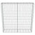 Galleria Design Gabion Wall with Covers Galvanised Steel 100x20x100 cm