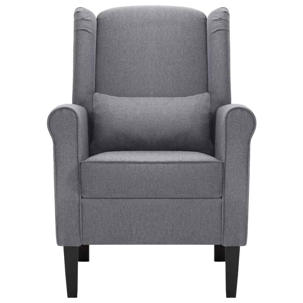 Galleria Design Armchair Dark Grey Fabric
