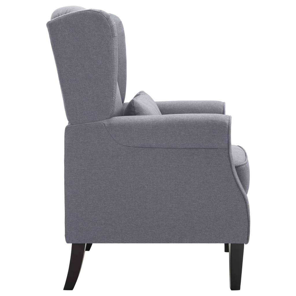 Galleria Design Armchair Dark Grey Fabric