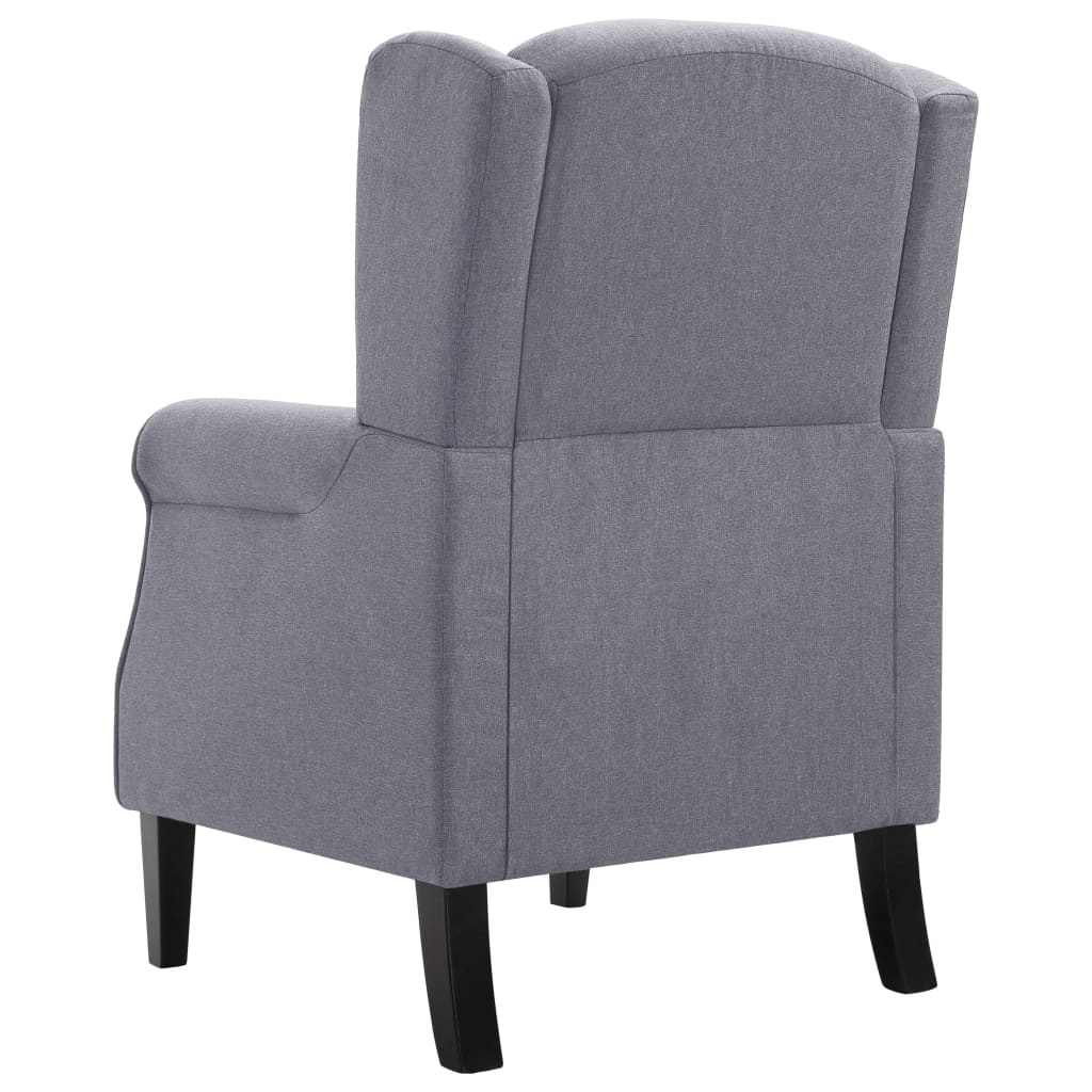 Galleria Design Armchair Dark Grey Fabric