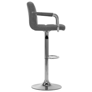 Galleria Design Bar Stools 2 pcs Black Fabric