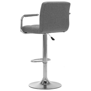 Galleria Design Bar Stools 2 pcs Black Fabric