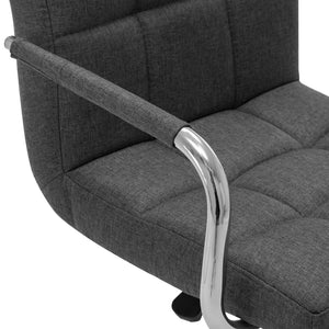 Galleria Design Bar Stools 2 pcs Black Fabric