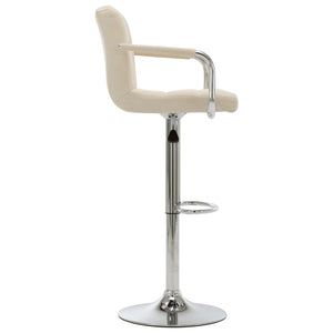 Galleria Design Bar Stools 2 pcs Black Fabric