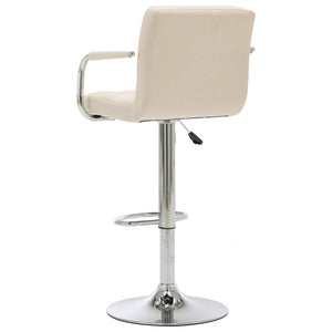 Galleria Design Bar Stools 2 pcs Black Fabric