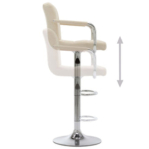 Galleria Design Bar Stools 2 pcs Black Fabric
