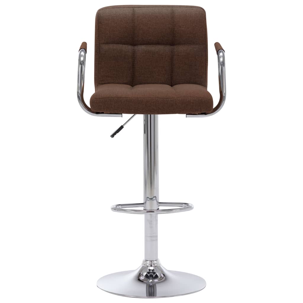 Galleria Design Bar Stools 2 pcs Black Fabric