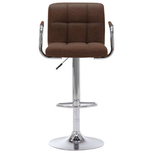 Galleria Design Bar Stools 2 pcs Black Fabric