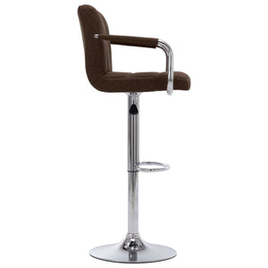 Galleria Design Bar Stools 2 pcs Black Fabric