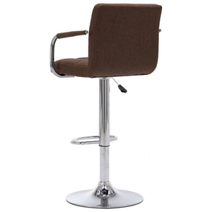 Galleria Design Bar Stools 2 pcs Black Fabric