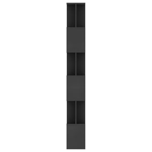 Galleria Design Book Cabinet/Room Divider Black 80x24x192 cm Engineered Wood