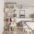 Galleria Design Book Cabinet/Room Divider Sonoma Oak 80x24x192 cm Engineered Wood