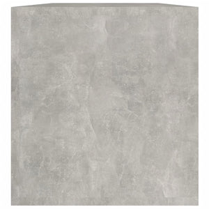 Galleria Design Vinyl Storage Box Concrete Grey 71x34x36 cm Engineered Wood