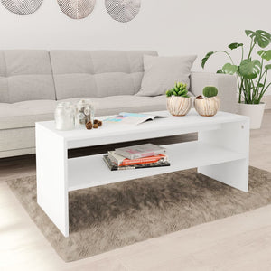 Galleria Design Coffee Table Black 100x40x40 cm Engineered Wood